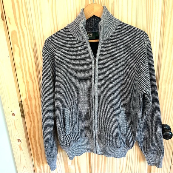 Stillwater Supply Co. Men’s Zip Fleece-Lined Knit Cardigan. Size Medium. - Picture 1 of 13